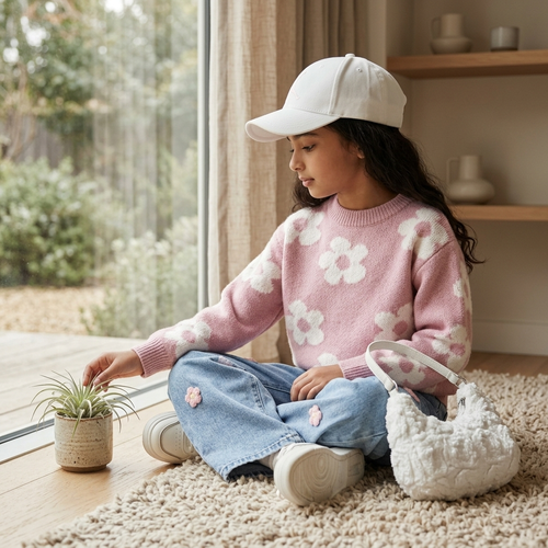 C-Blossom Breeze Knit Set