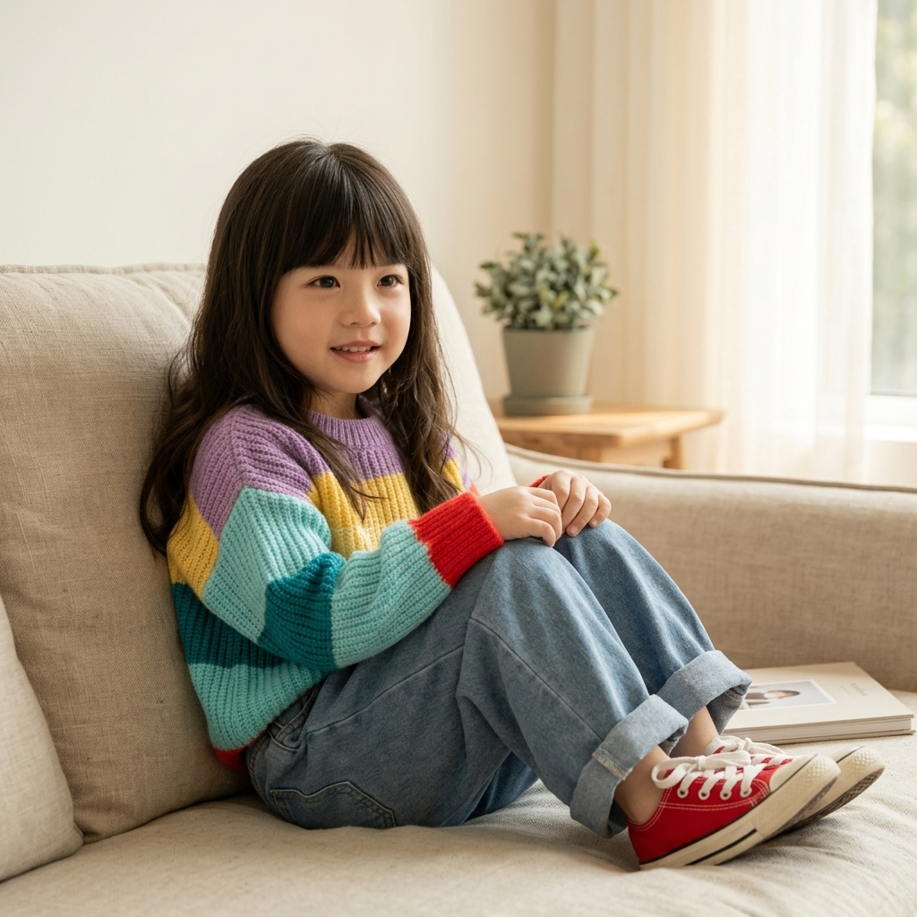 Rainbow Reverie Knit Set