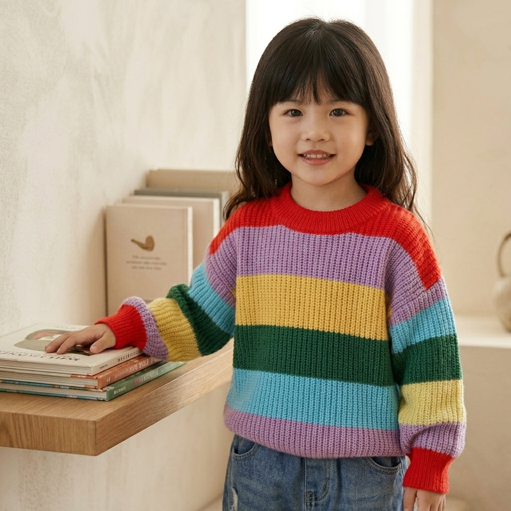 Rainbow Reverie Knit Set