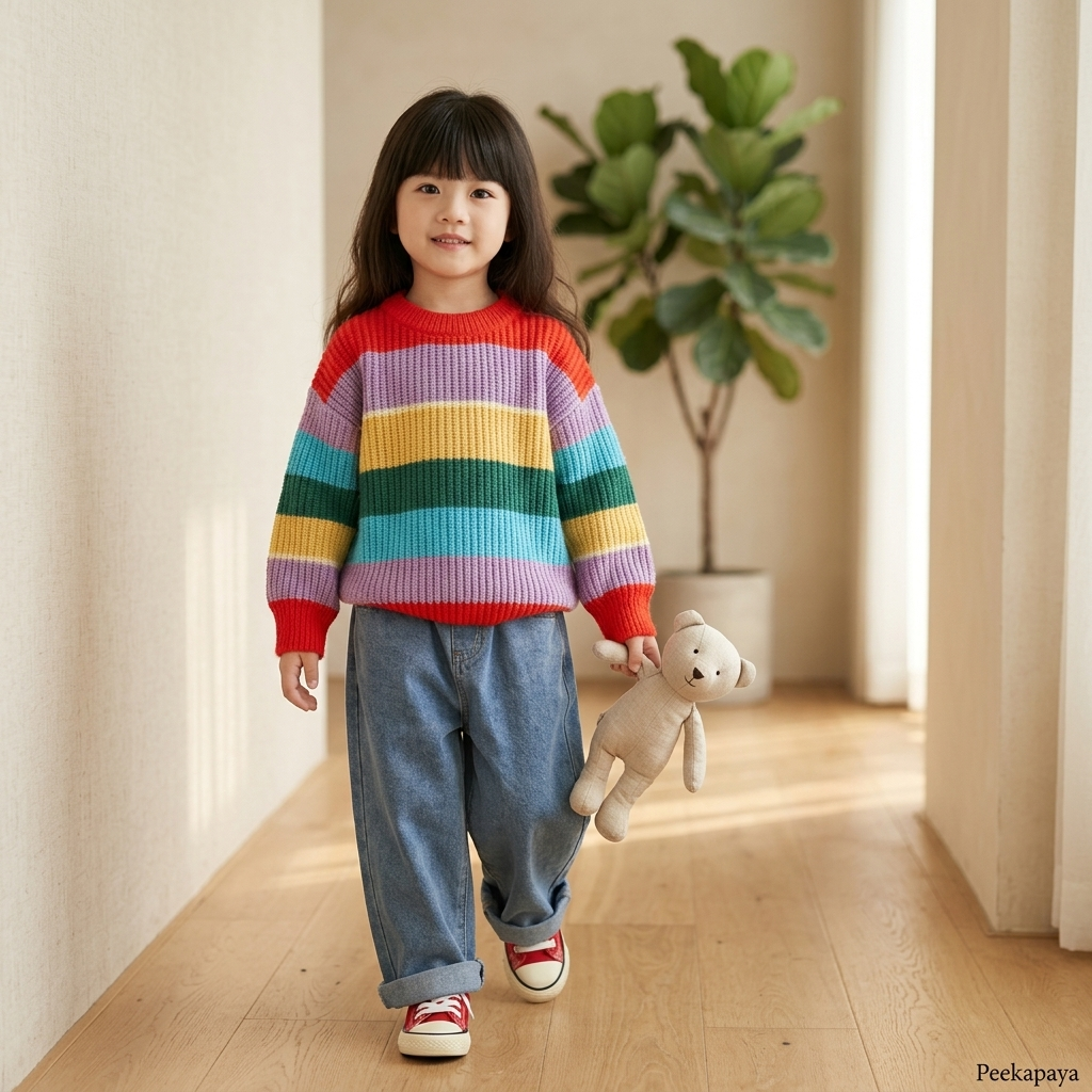 Rainbow Reverie Knit Set