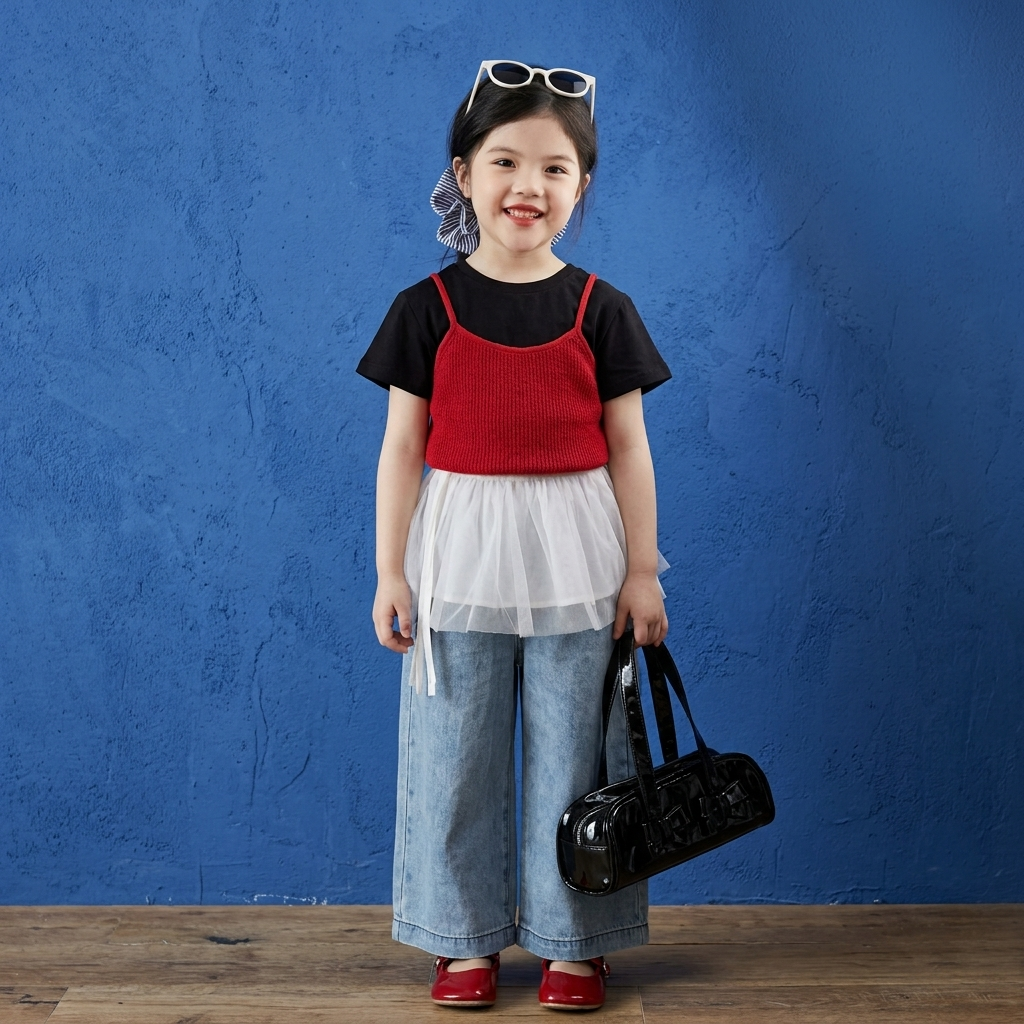 Scarlet Charm Layered Set