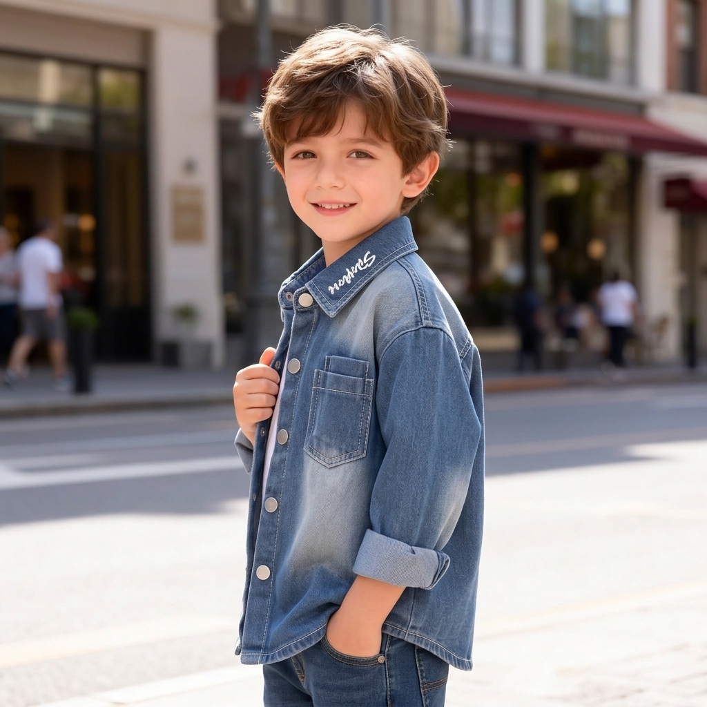 C-Little Voyager Denim Set