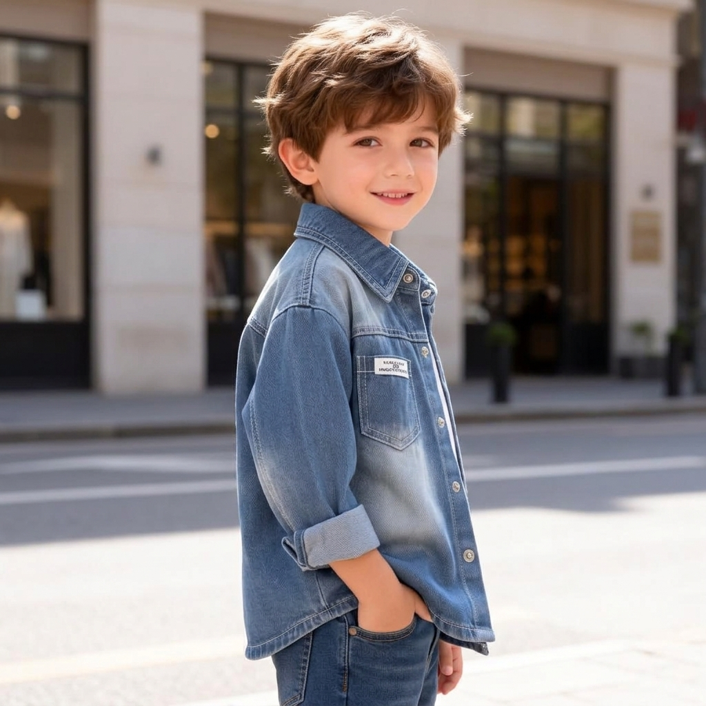 C-Little Voyager Denim Set