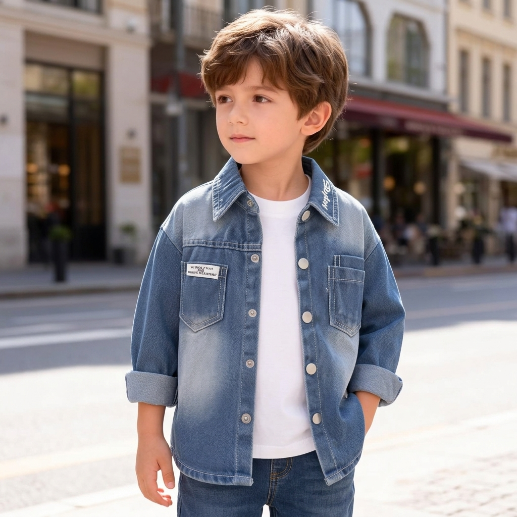 C-Little Voyager Denim Set