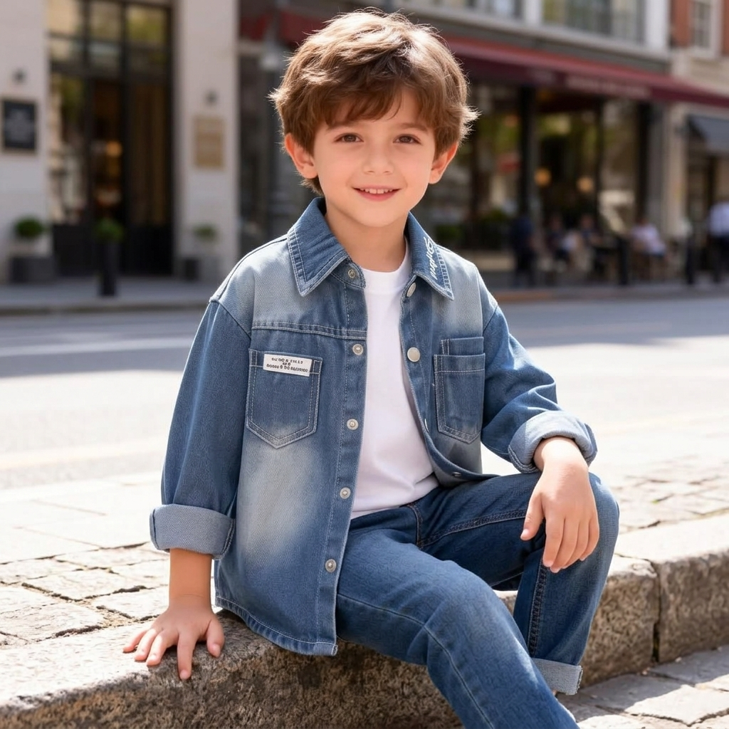 C-Little Voyager Denim Set